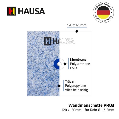 Rohrmanschette wandmanschette - rohrmanschette,