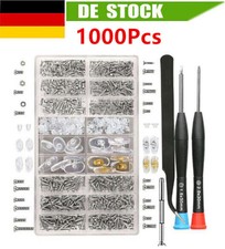 Brillen Reparatur Set mit Schrauben Muttern Nasenpads für Brillen Sonnenbrillen