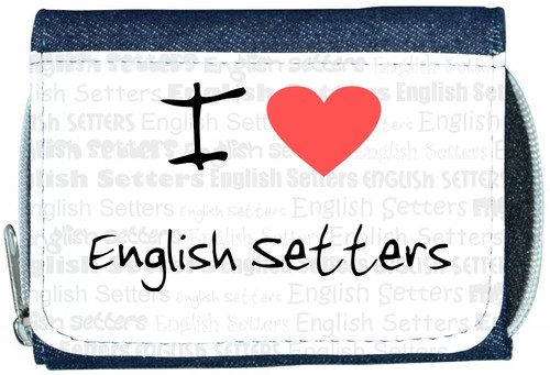 Love heart english setters - heart,