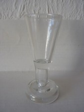 Antikes Kutscherglas WachtmeisterGlas eingestochene Luftblase  Lauenstein ? 1780