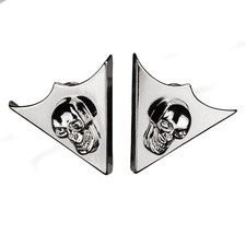 Collar Tips mit Totenkopf