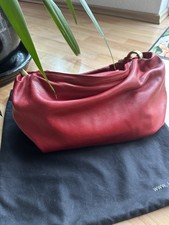 Lupo Business Luxus Tasche Beutel Leder rot mit Zubehör