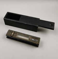 Maschinenwasserwaage Stiefelmayer Präzisionswasserwaage 0,4 mm/m, im Holzetui