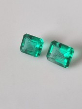 2 TOP AAA+ Smaragde Muzo Vivid