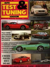 Zeitschrift Auto Test und Tuning Magazin 2. 1991 Golf Polo MR2 Manta Nissan