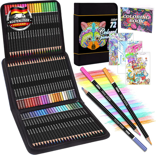Buntstifte set für - 72,