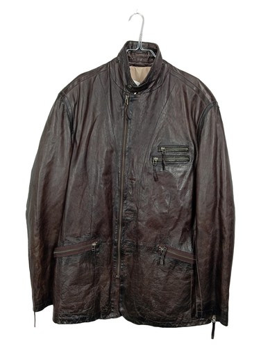 Milestone lederjacke herren - milestone,