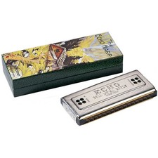 Tremolo-Mundharmonika Hohner Echo Harp C/G 64 Tremolo Mundharmonika NEU