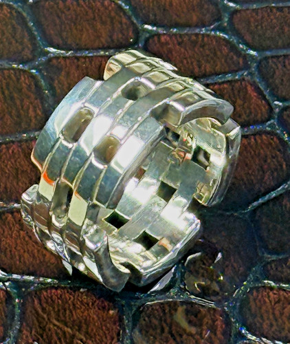 925er silber herrenring - silber,