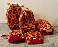 Samsonite by Sammies 5tlg. Kinder Reise Koffer Trolley Rucksack Tasche Giraffe