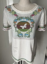 Bluse, Ethnostyle, 100%