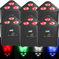 10X 120W Akku 3 LED Par DMX
