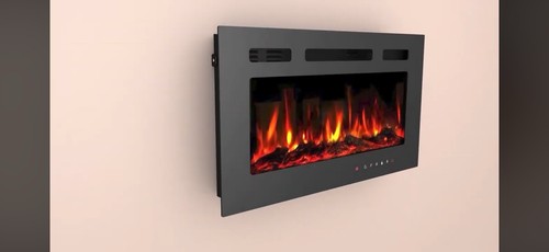 Wandkamin elektrokamin - elektrokamin, +