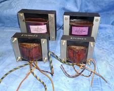 Set Original Siemens Klangfilm Tubeamp Power & Output 71/1563 Transformer EL84