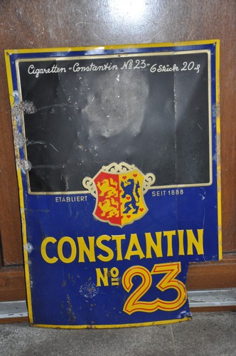 Altes blechschild 40er - blechschild, j