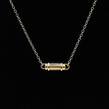 Tiffany & Co. Halskette mit Zylinder Anhänger in 18KT Gold