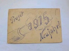 Handgezeichnete Feldpostkarte