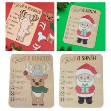 Weihnachts-Holzpuzzle