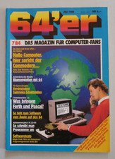 64er Magazin 64'er 7/84 Jahrgang 1 Juli 1984 Zeitschrift Computer Commodore C64