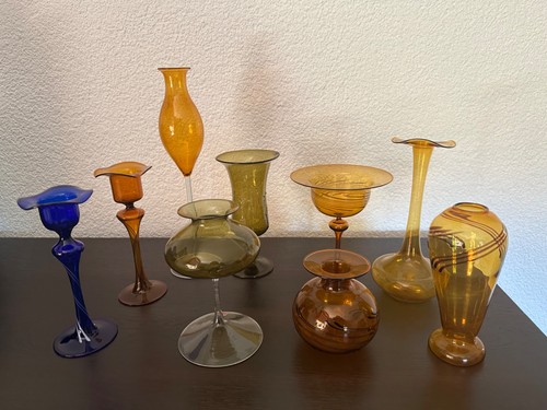 Konvolut rauchglas lauscha - konvolut, rauchglas/