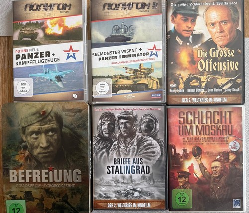 Verschieden dvds eine - eine, mit
