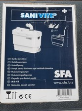 SFA Sanibroy SaniVite+ 0008P Hebeanlage Abwasserhebeanlage für Waschmaschine