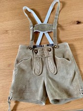 Lederhose Trachten Kinder Gr.116 braun