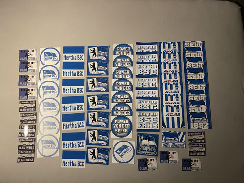 Hertha bsc sticker aufkleber - hertha, sticker/aufkleber