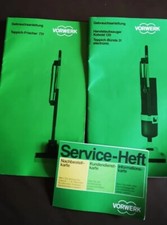 Gebrauchsanleitung Vorwerk Kobolt 120 & Teppich-Frischer 731
