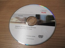Navi Navigation DVD Karte Europe Deutschland 2008 AUDI A6 4F A8 4E 4E0919884BD