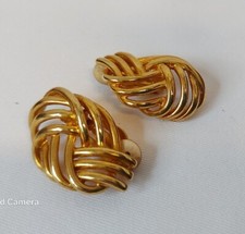 Bijoux Stern Ohrclips hochwertig Vergoldeter Ohrschmuck Clips