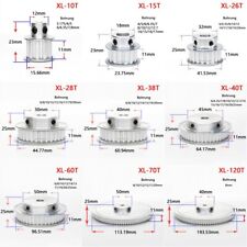 XL 10-120 Zähne Riemenscheibe Zahnrad 10T-100T Pulley für Zahnriemen 10mm Breite