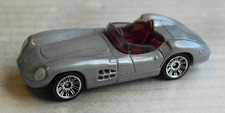 Matchbox 1956 Aston Martin DBR1 silbermetallic MBX Oldtimer Roadster Auto Car 56