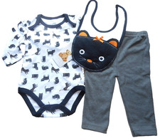 Baby Anzug KÄTZCHEN Gr 68/74