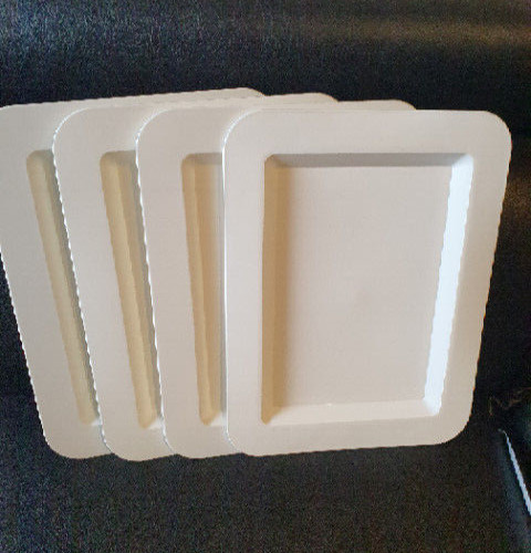 Set kunststoff tablett - set,, kunststoff-tablett