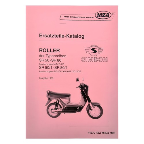 Simson ersatzteilkatalog - simson,