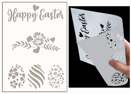 Ostern schablone eier hase - schablone,