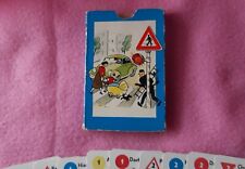 „Verkehrszeichen“, Quartett, Pestalozzi-Verlag, Kartenspiel, Sammlerstück