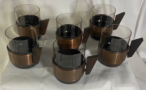 Vintage gläser 6er set - vintage,