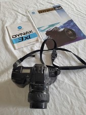 Minolta Dynax 3xi mit Original Prospekt und Anleitung