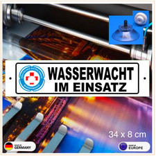 Wasserwacht Schild mit