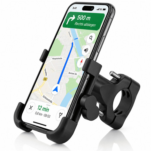 Alu fahrrad halterung handy - alu,