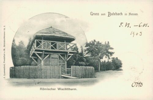 Ansichtskarte butzbach hessen - ansichtskarte,