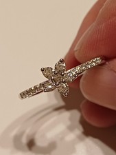 Brillant blüten ring 585 - brillant,