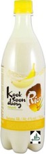 Makgeolli Banana 750ml | Bananengeschmack | koreanisch, spritzig, mild | EINWEG