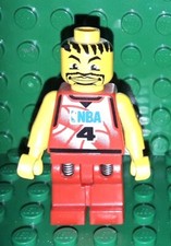Lego nba044 - Mini Figur  -  Basketball - NBA Spieler Nummer 4