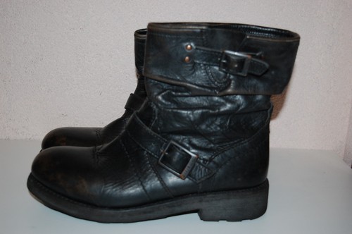 Bikkembergs leder boots gr - boots,