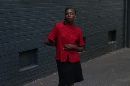 Vintage spitze bluse - spitze, 90er