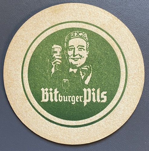 Bitburger pils bierdeckel - pils,