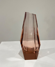 Antike Glas Vase Moser Josef